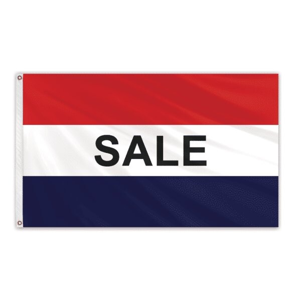 Global Flags Unlimited Sale Message Flag 2'x3' Standard Flag 204598 - main